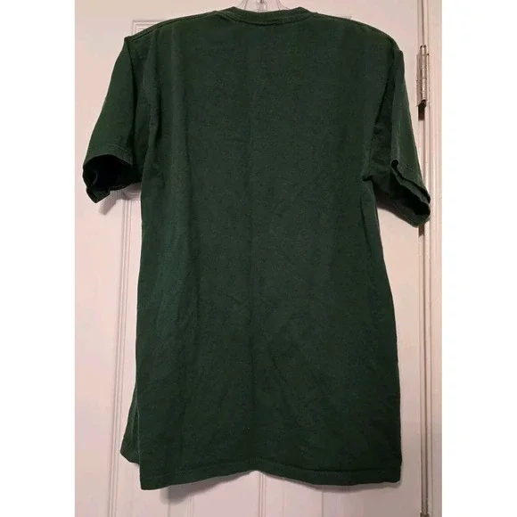 Vintage Jerzees New York City Green Short Sleeve T-Shirt Size Large Made In USA - Picture 11 of 14